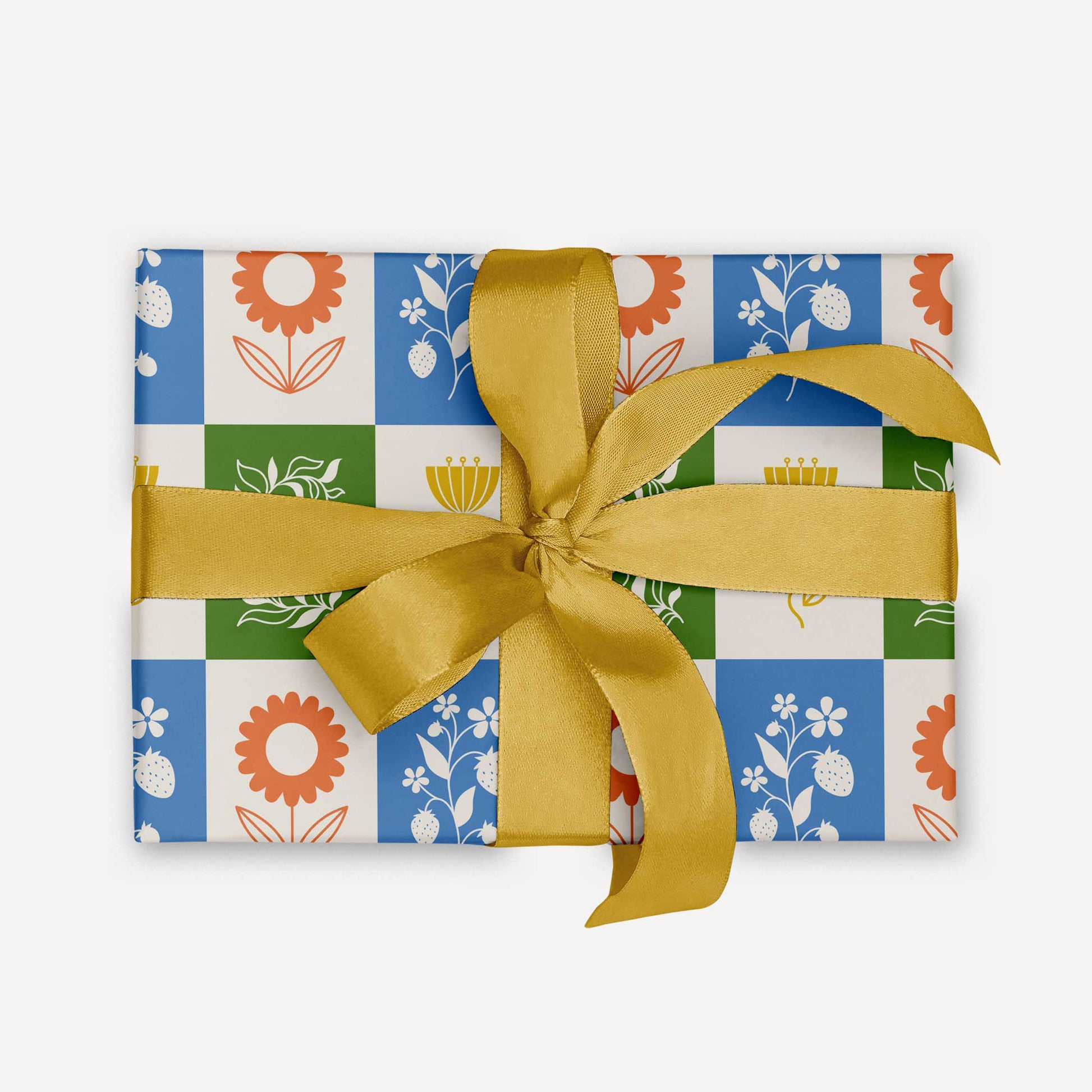 Mod Meadow Wrapping Paper