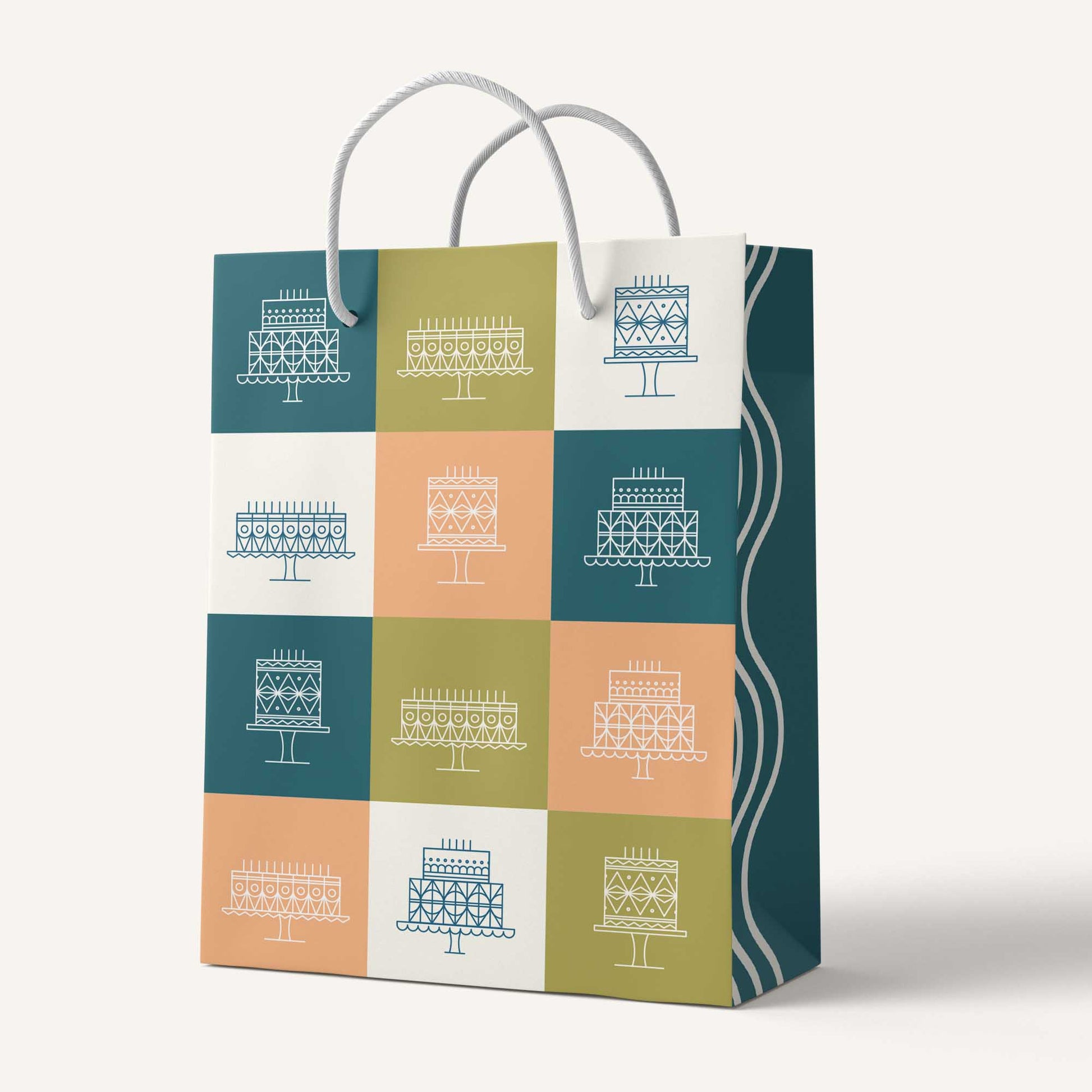 Groovy Lines Gift Bag