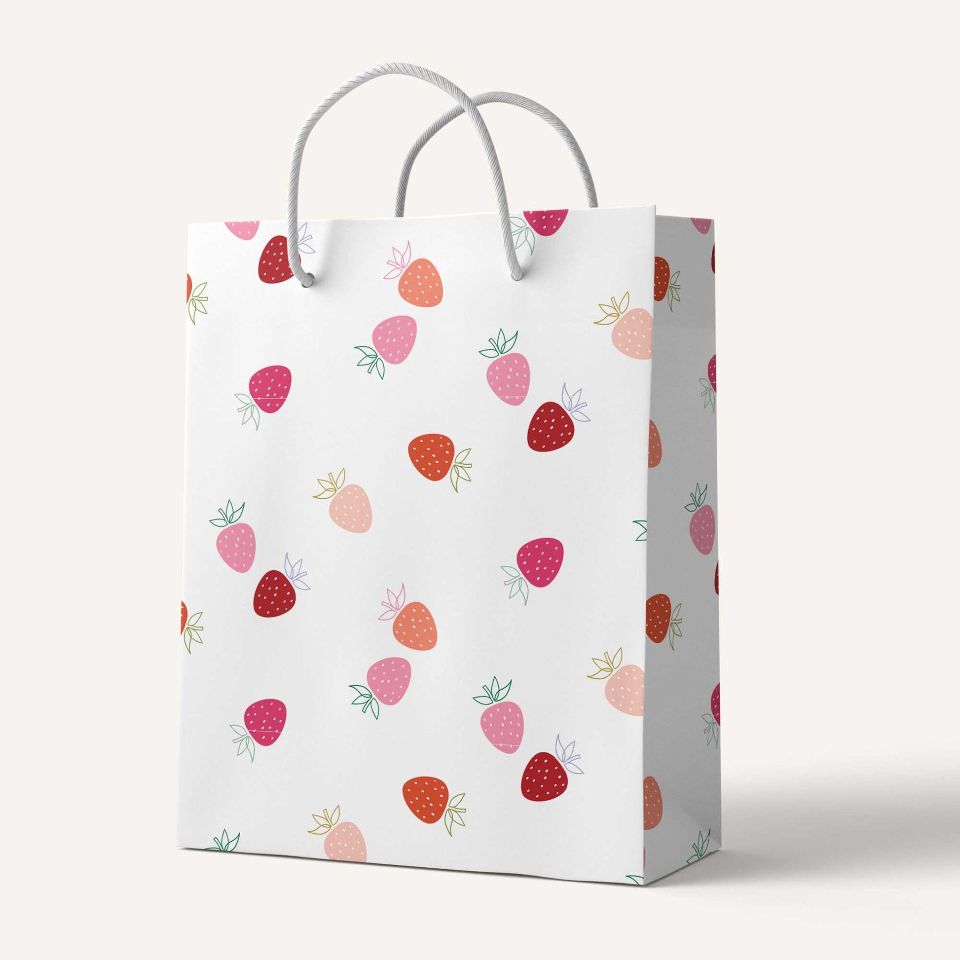 Freshly Picked Strawberry Gift Bag