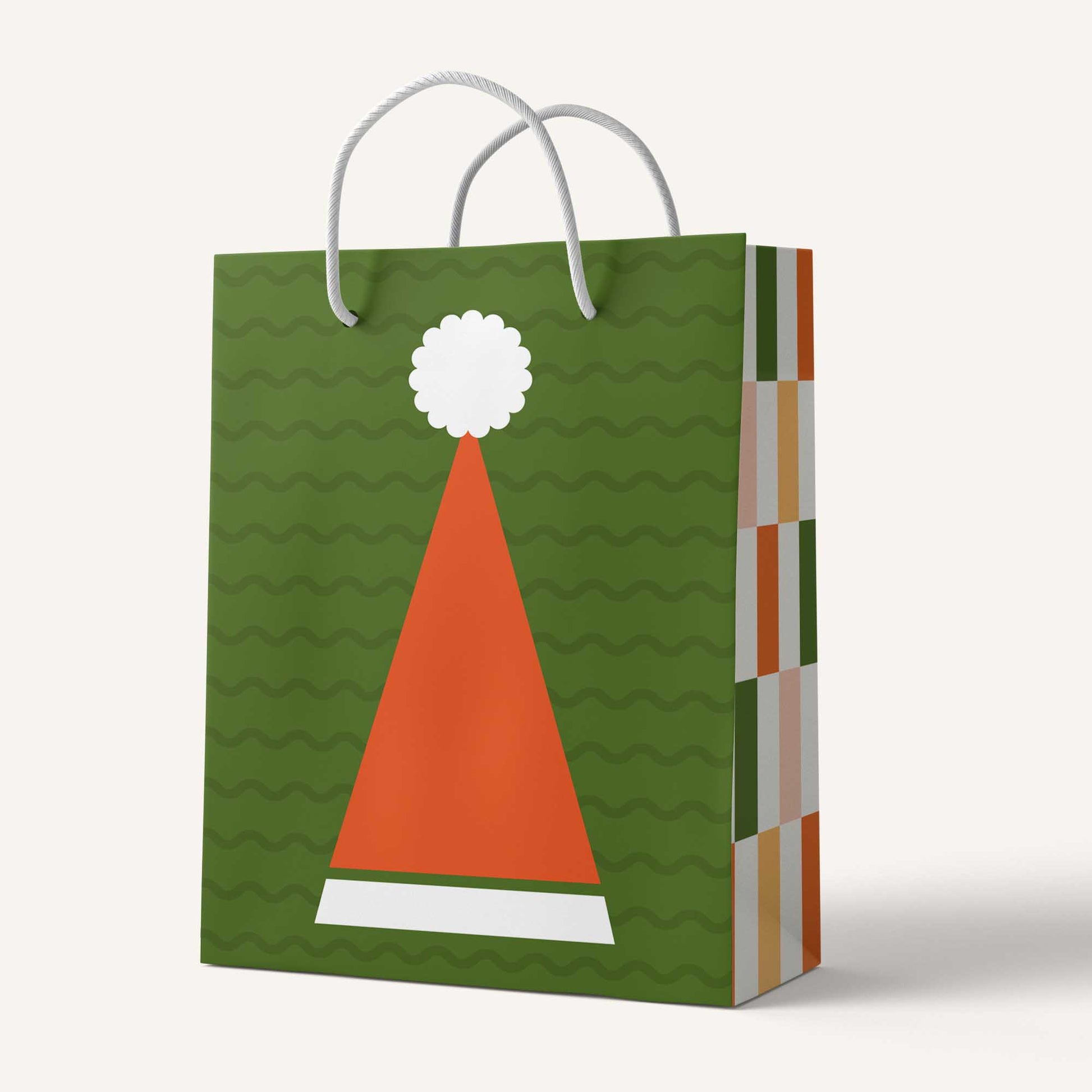 Santa Hat Gift Bag