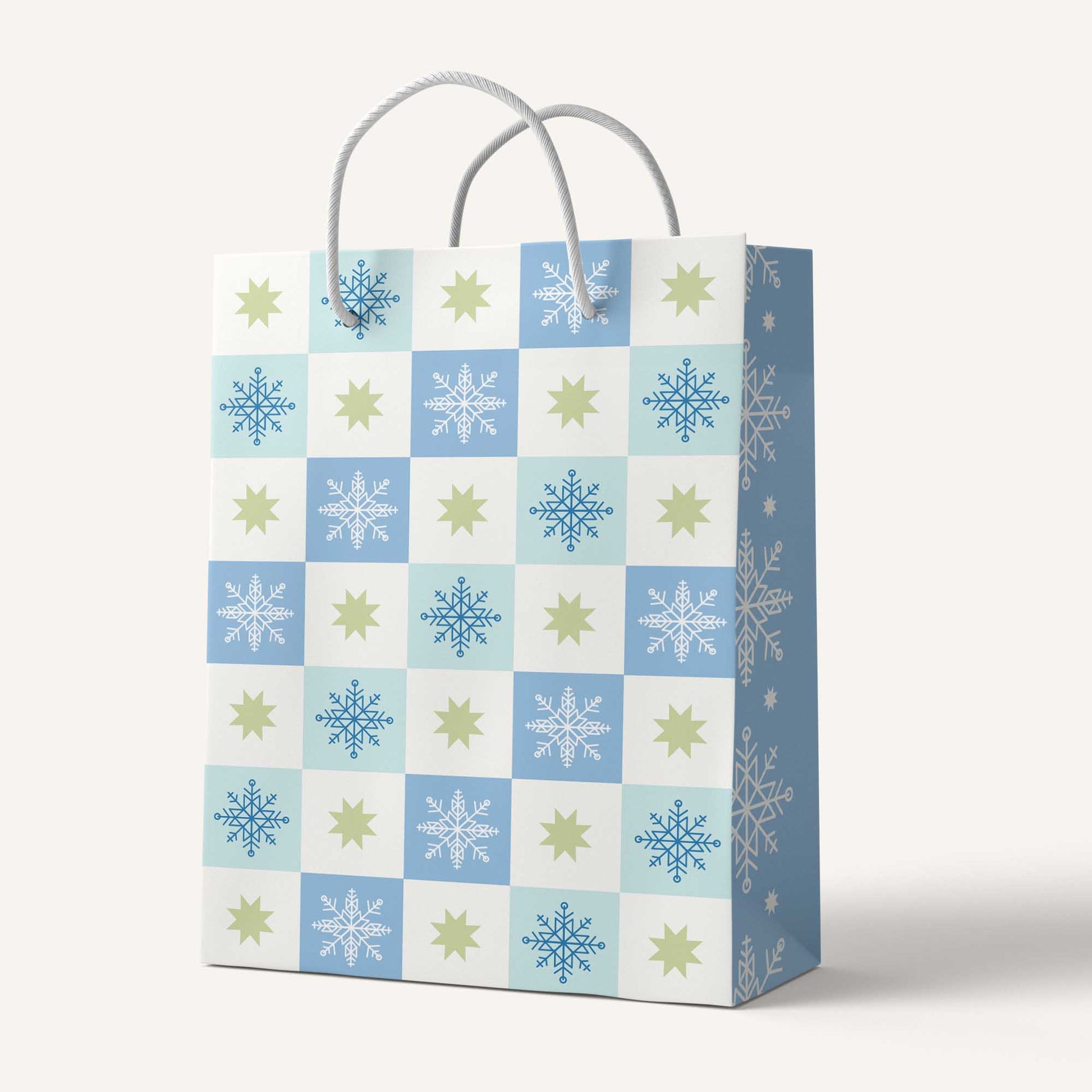 Frosty Mosaic Gift Bag