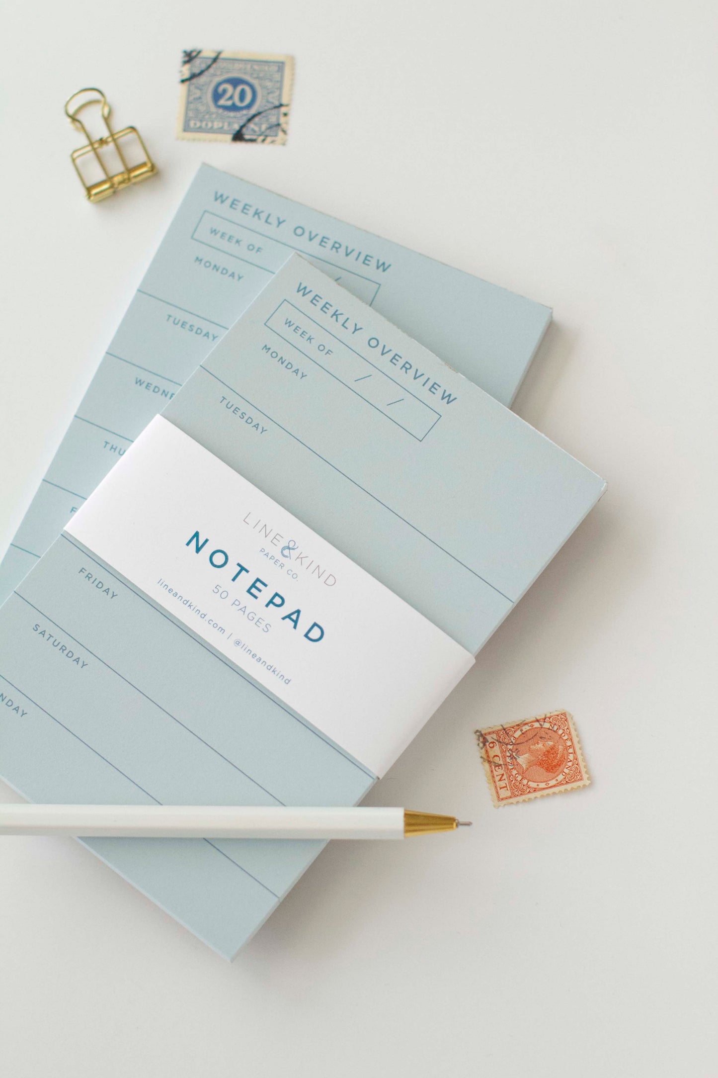 Weekly Overview Notepad