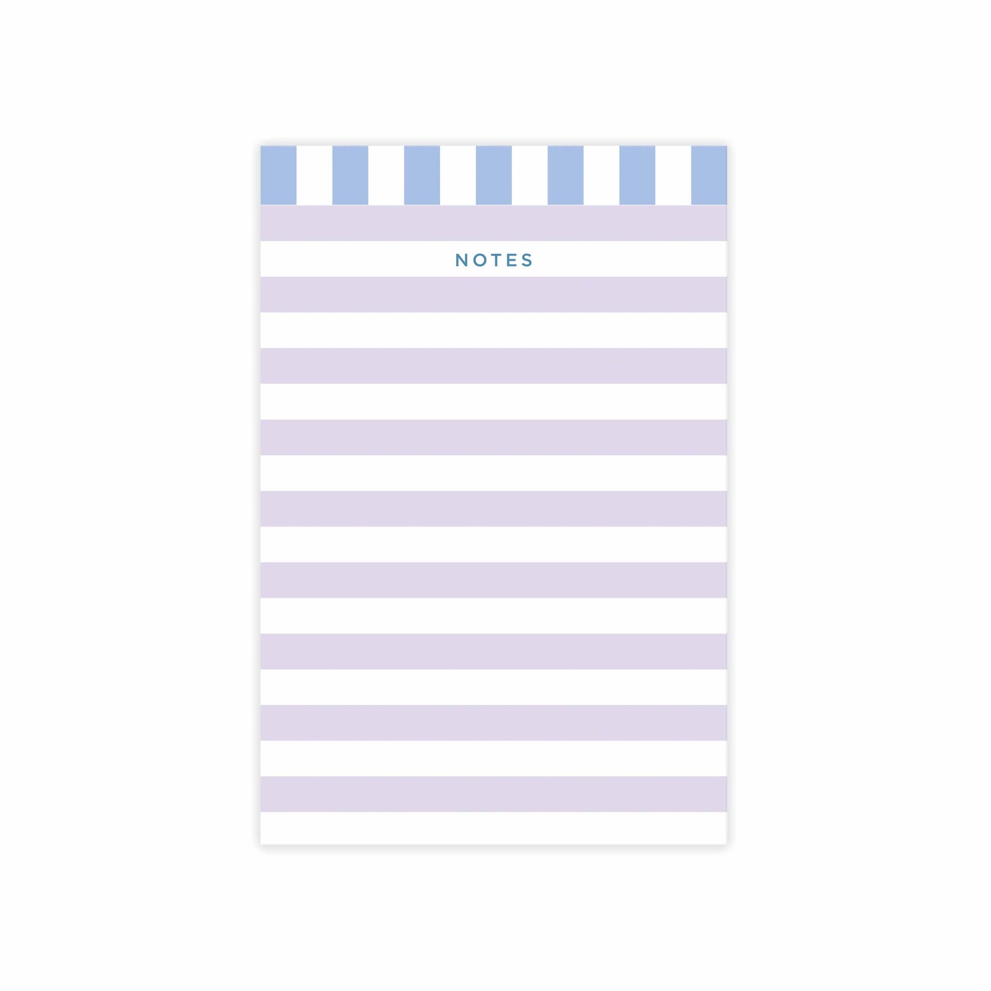 Purple Stripes Notes Notepad