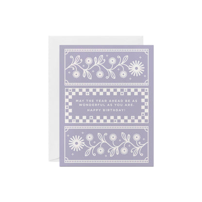 Lavender Dandelions Birthday