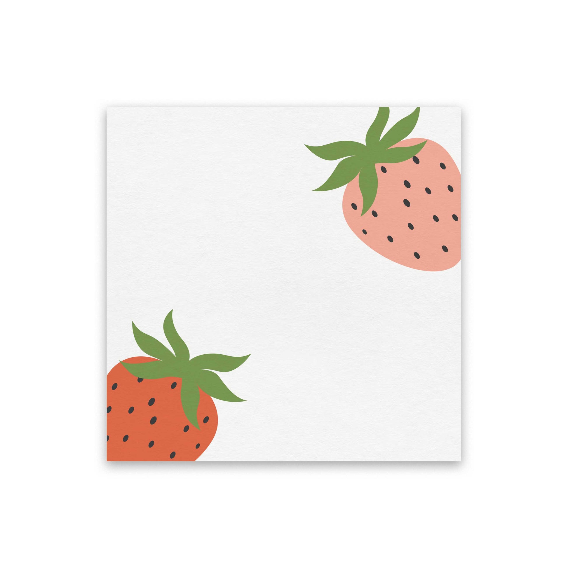 Freshly Picked Strawberries Sticky Note