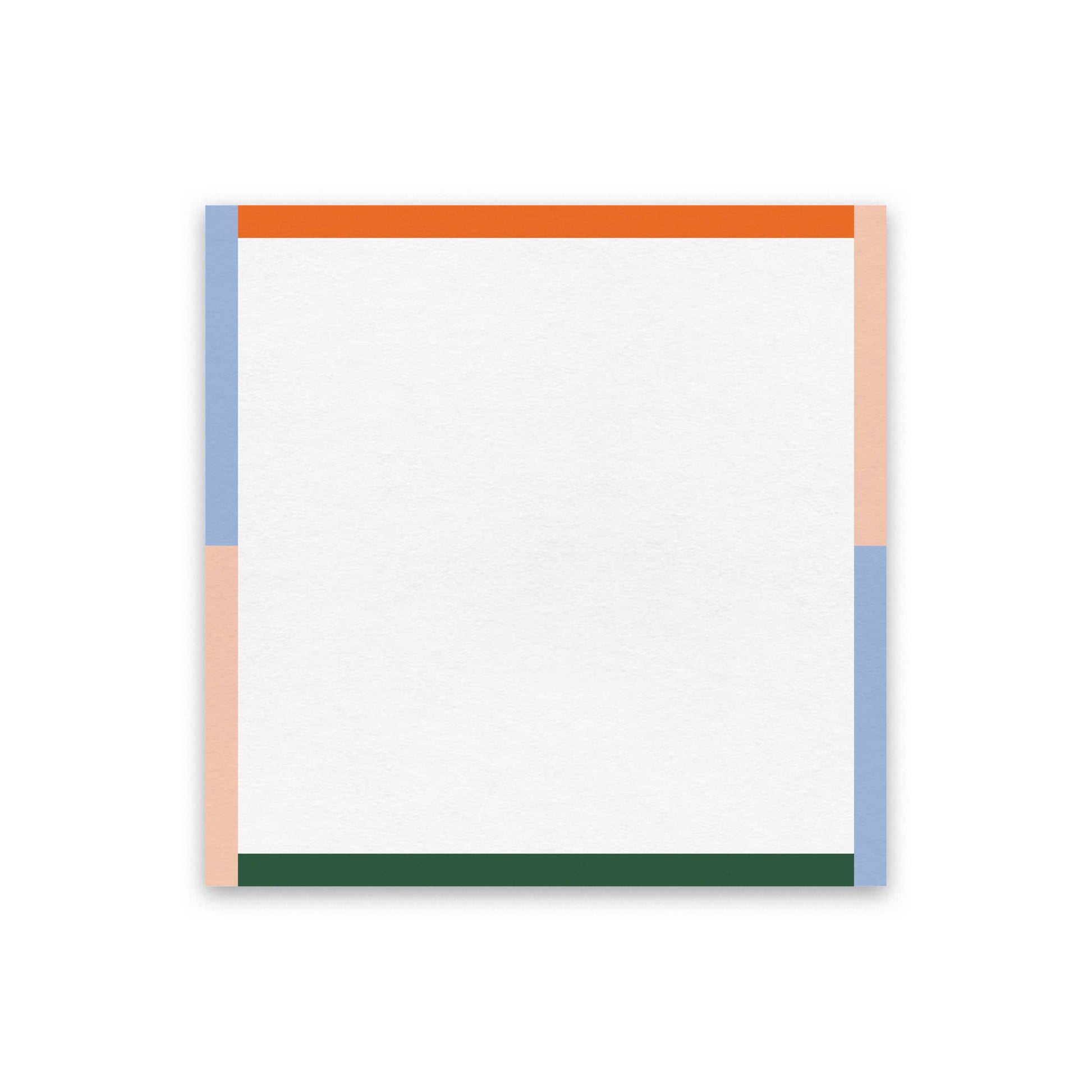 Colorblock Border Sticky Note