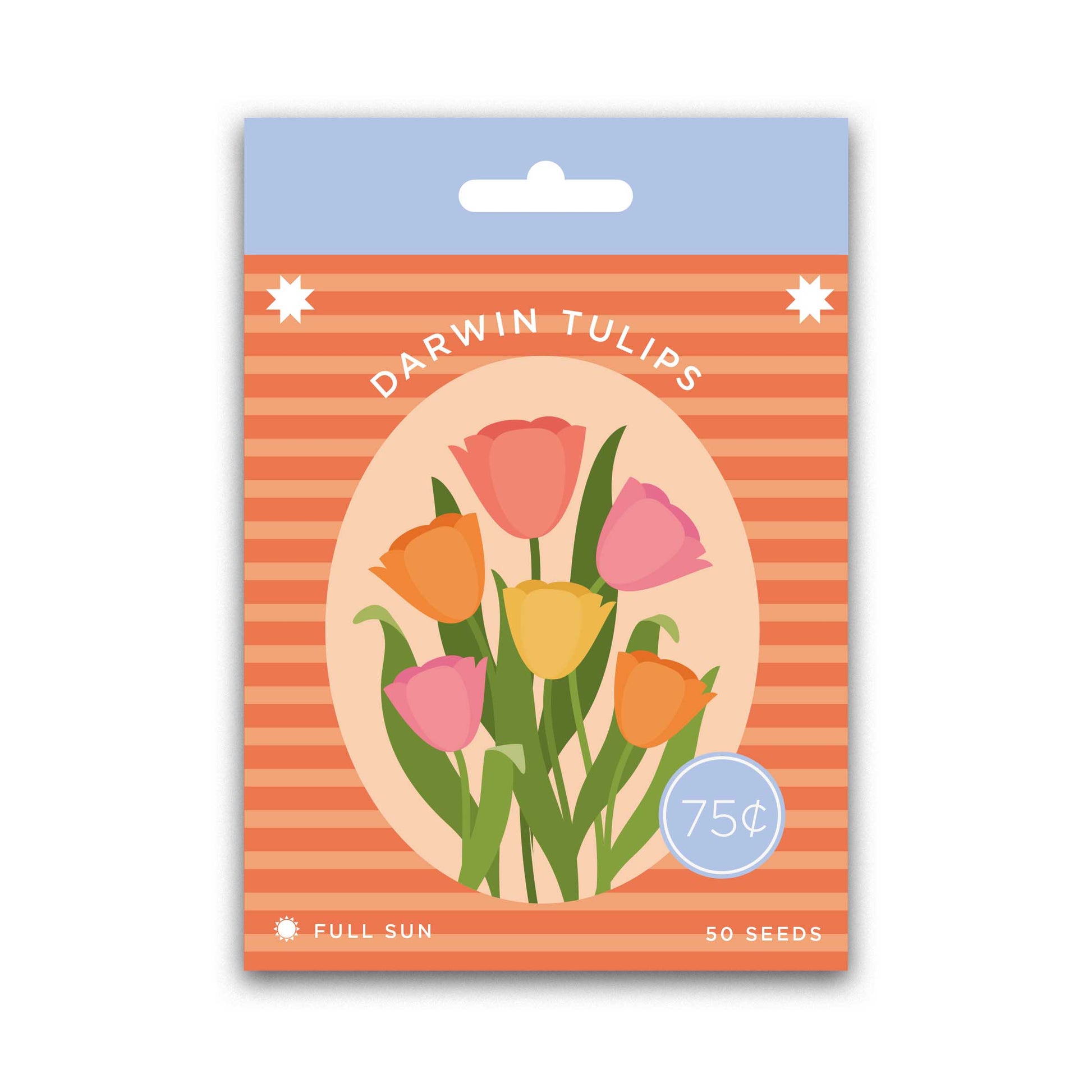 Darwin Tulips Seed Packet