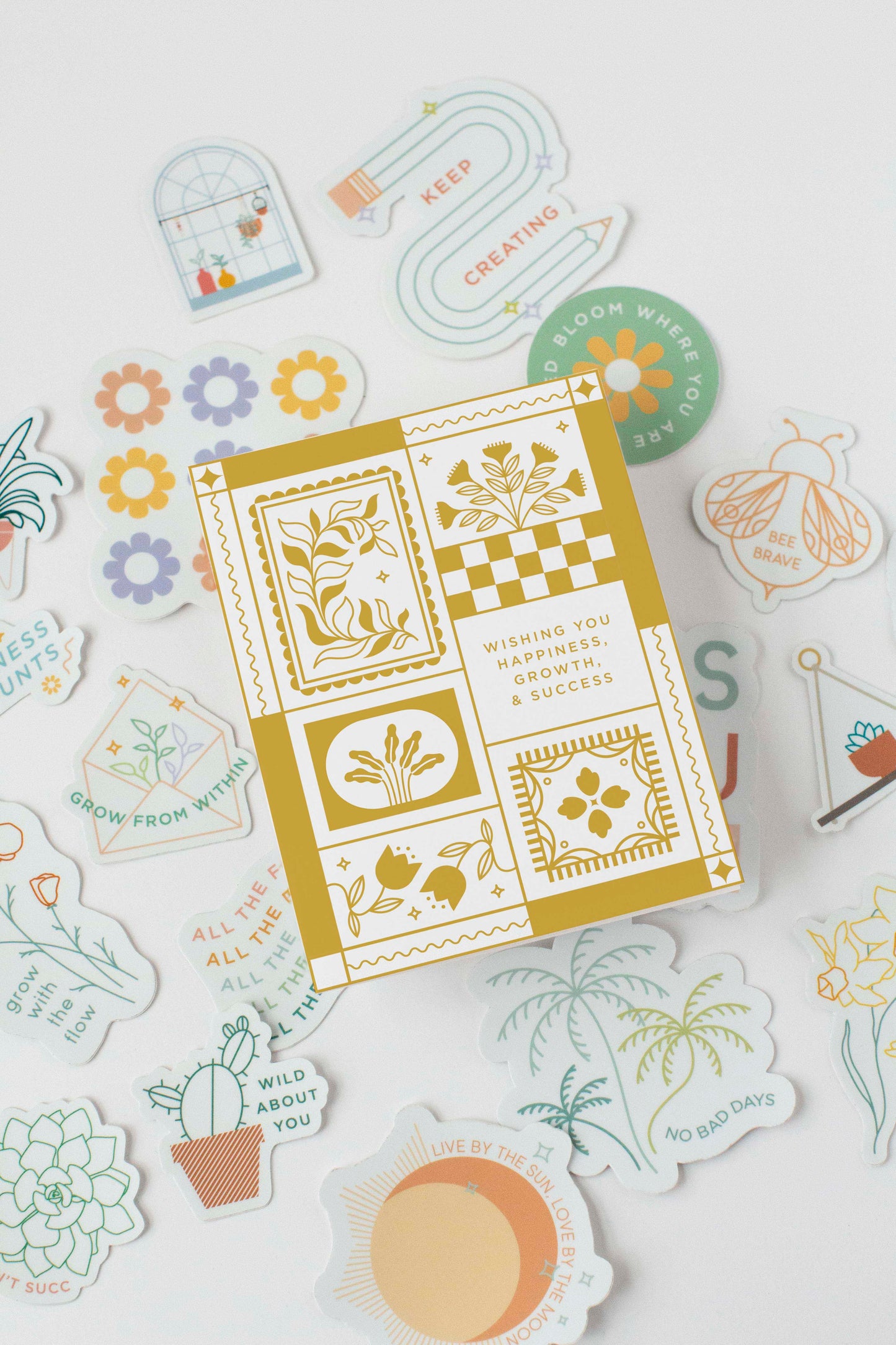 Mustard Mosaic Birthday