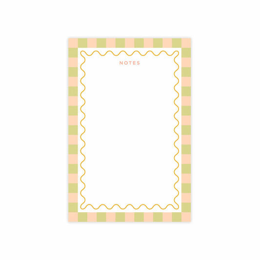 Checkerboard Waves Notepad