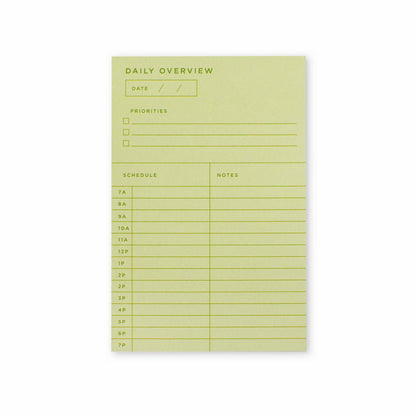 Daily Overview Notepad