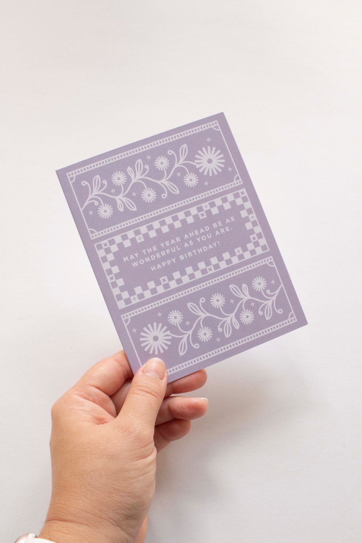 Geburtstagskarte Für Die Schwester – Handgemacht Mit Strass & Glitzer, 16x16 Cm, Weiß Von White Cotton Cards