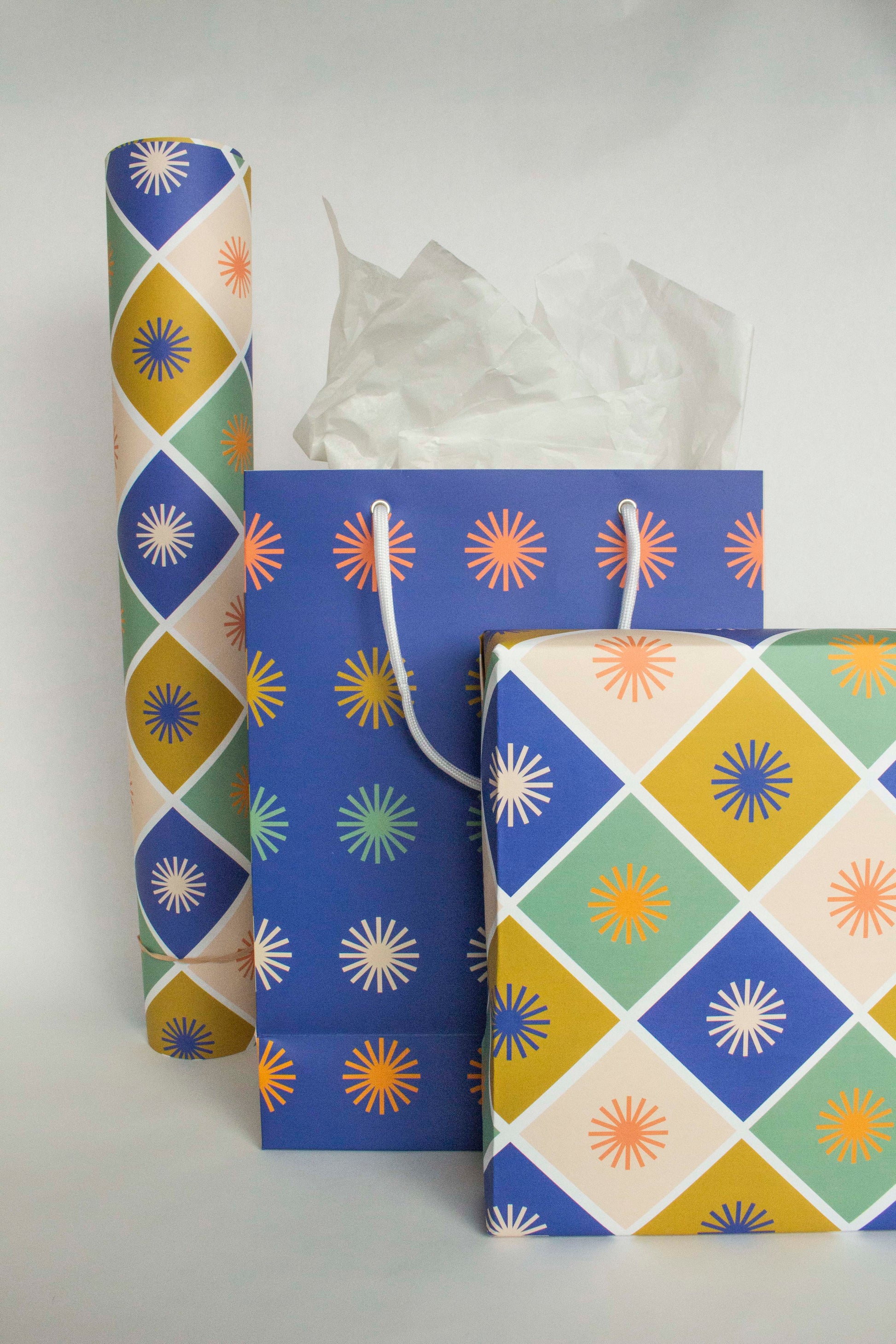 Starbursts Wrapping Paper