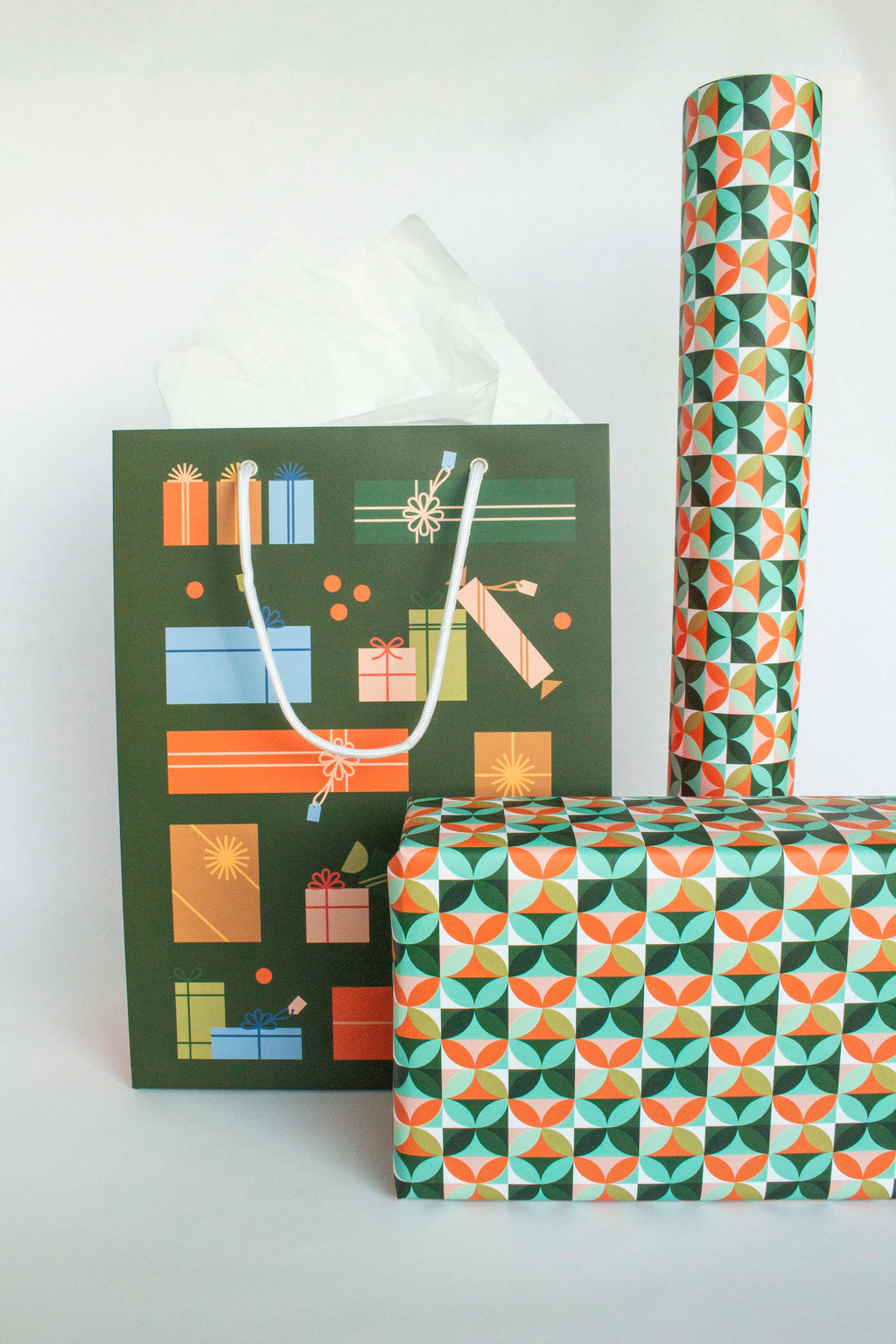 Colorful Geometric Wrapping Paper