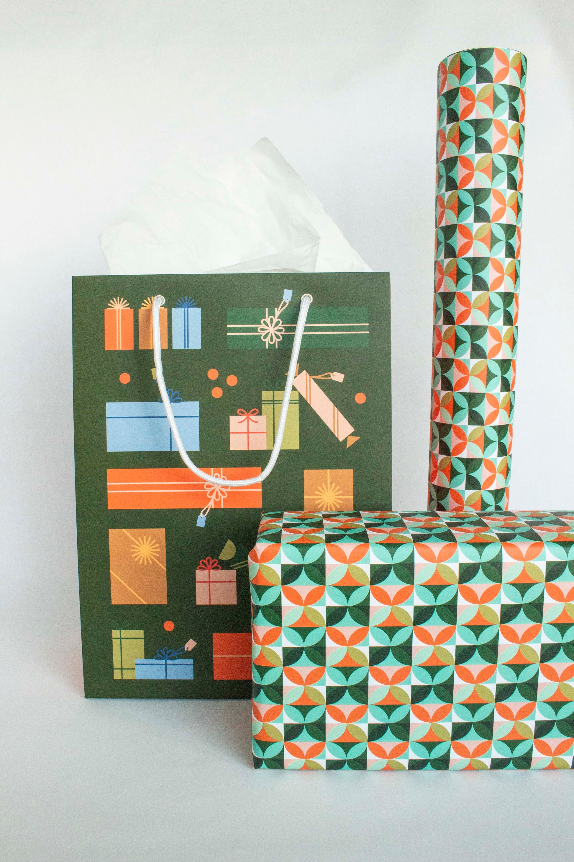 Colorful Geometric Wrapping Paper