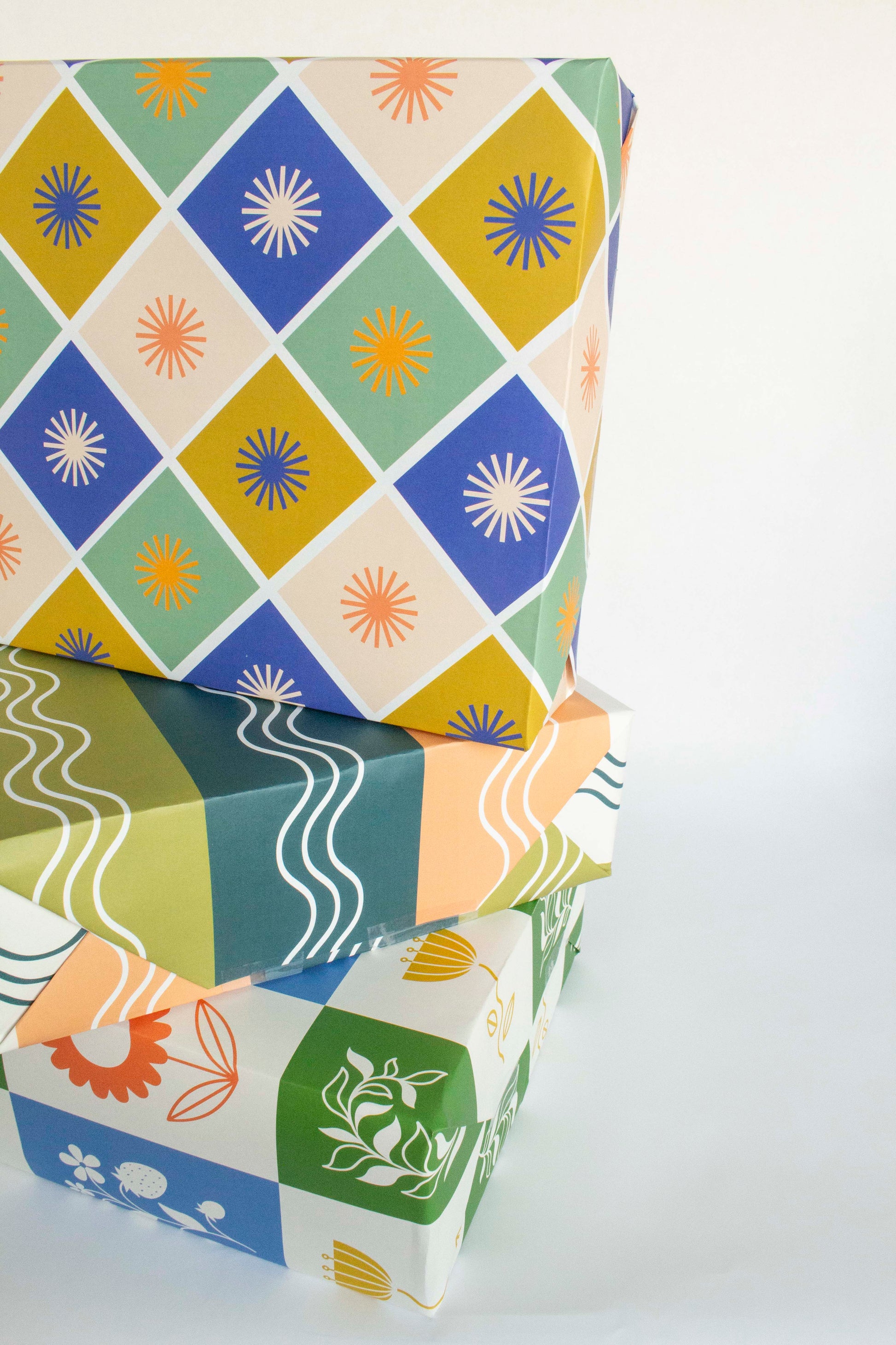 Starbursts Wrapping Paper