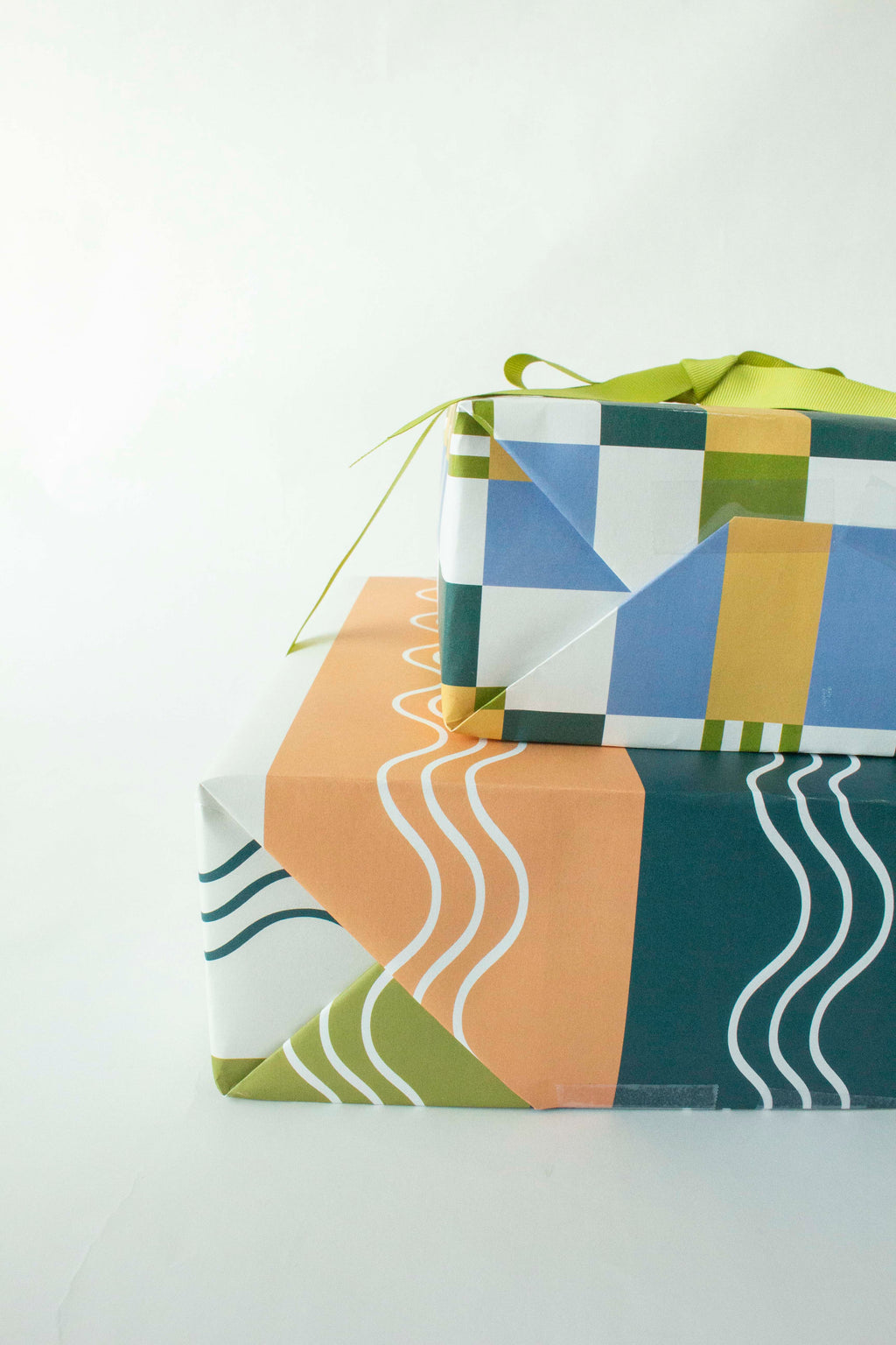 Groovy Lines Wrapping Paper