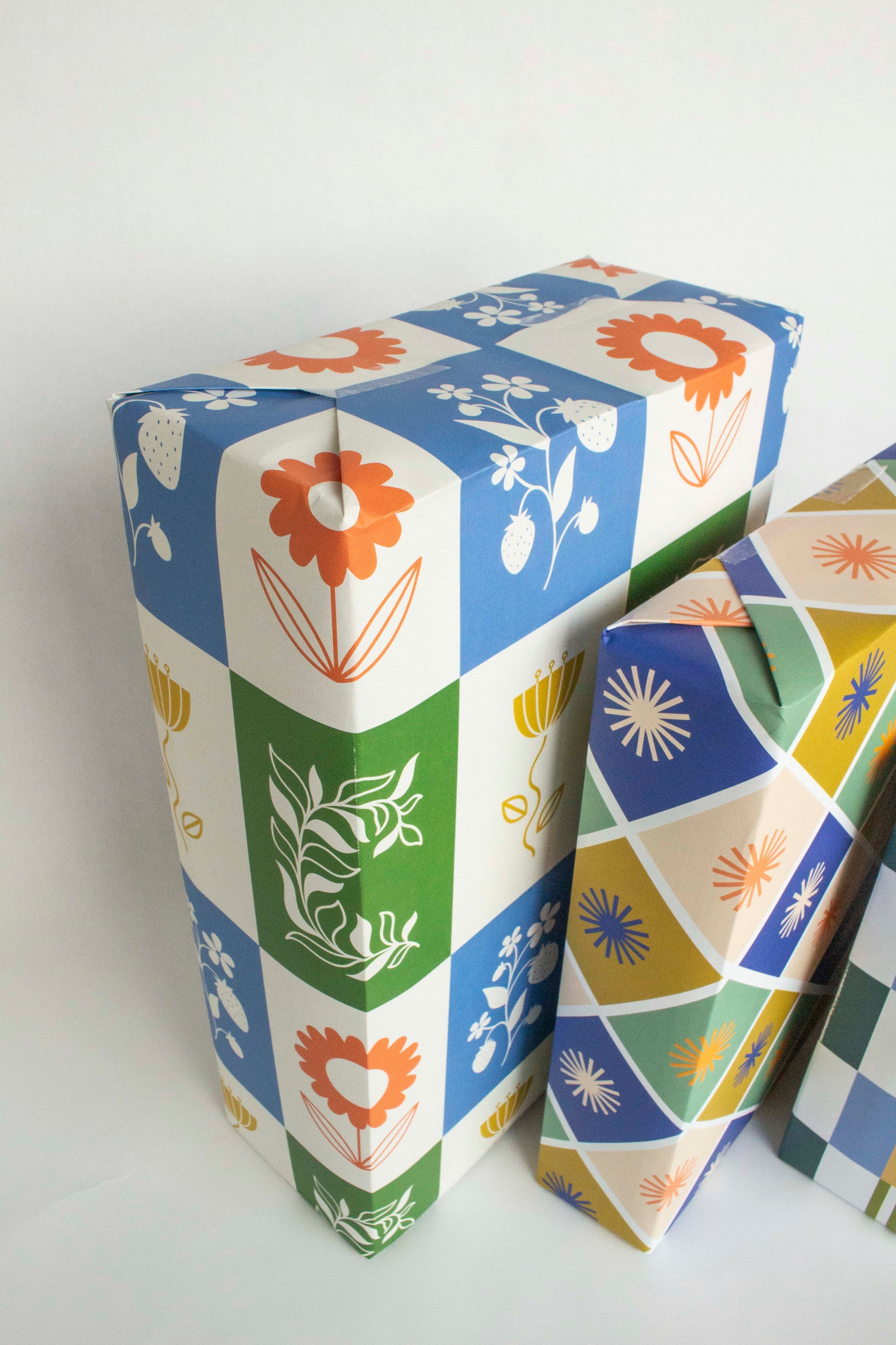 Mod Meadow Wrapping Paper