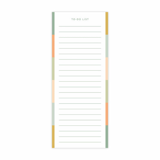 Colorblock To-Do List Notepad