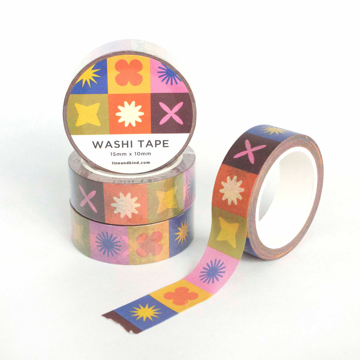 Shape & Color Washi Tape