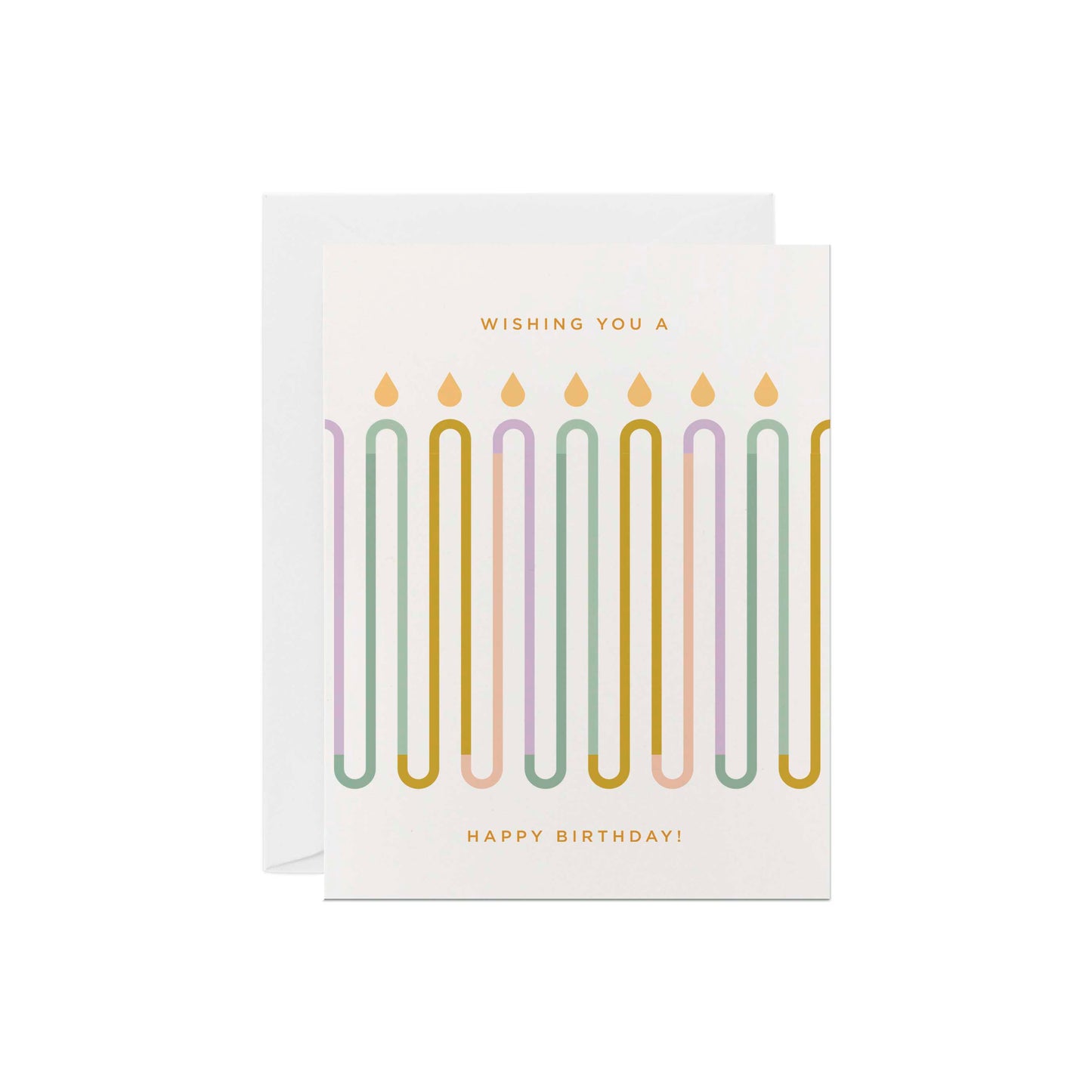 Wavy Candle Birthday