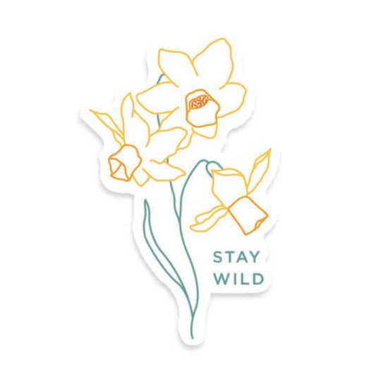 Stay Wild Sticker