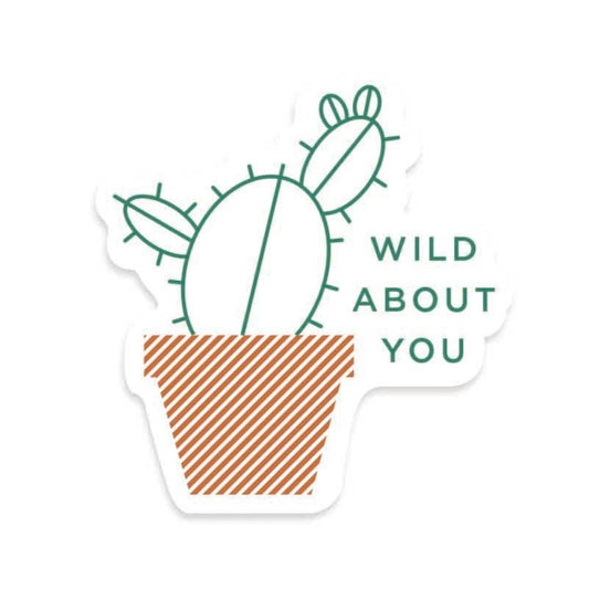 Wild About You Sticker