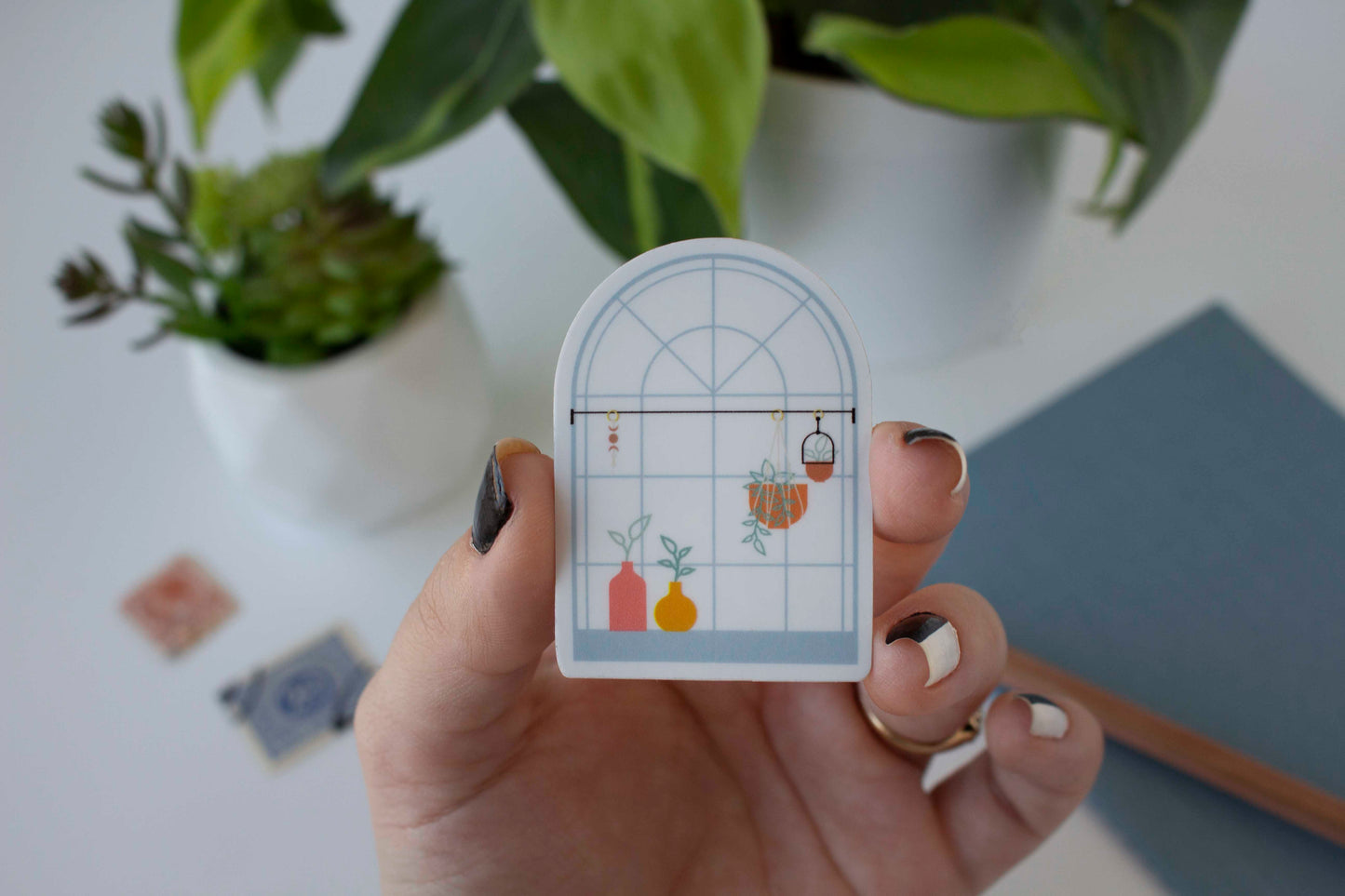 Greenhouse Window Sticker